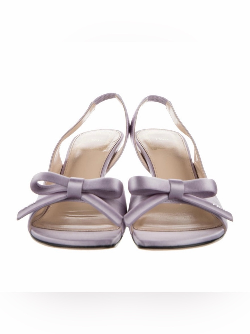 DIOR BOW HEELED SLINGBACK SANDAL - Picture 3 of 5